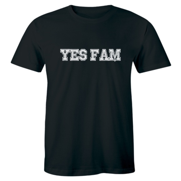 Half It Other - Yes Fam T-Shirt Funny Sarcastic Tee Street Road